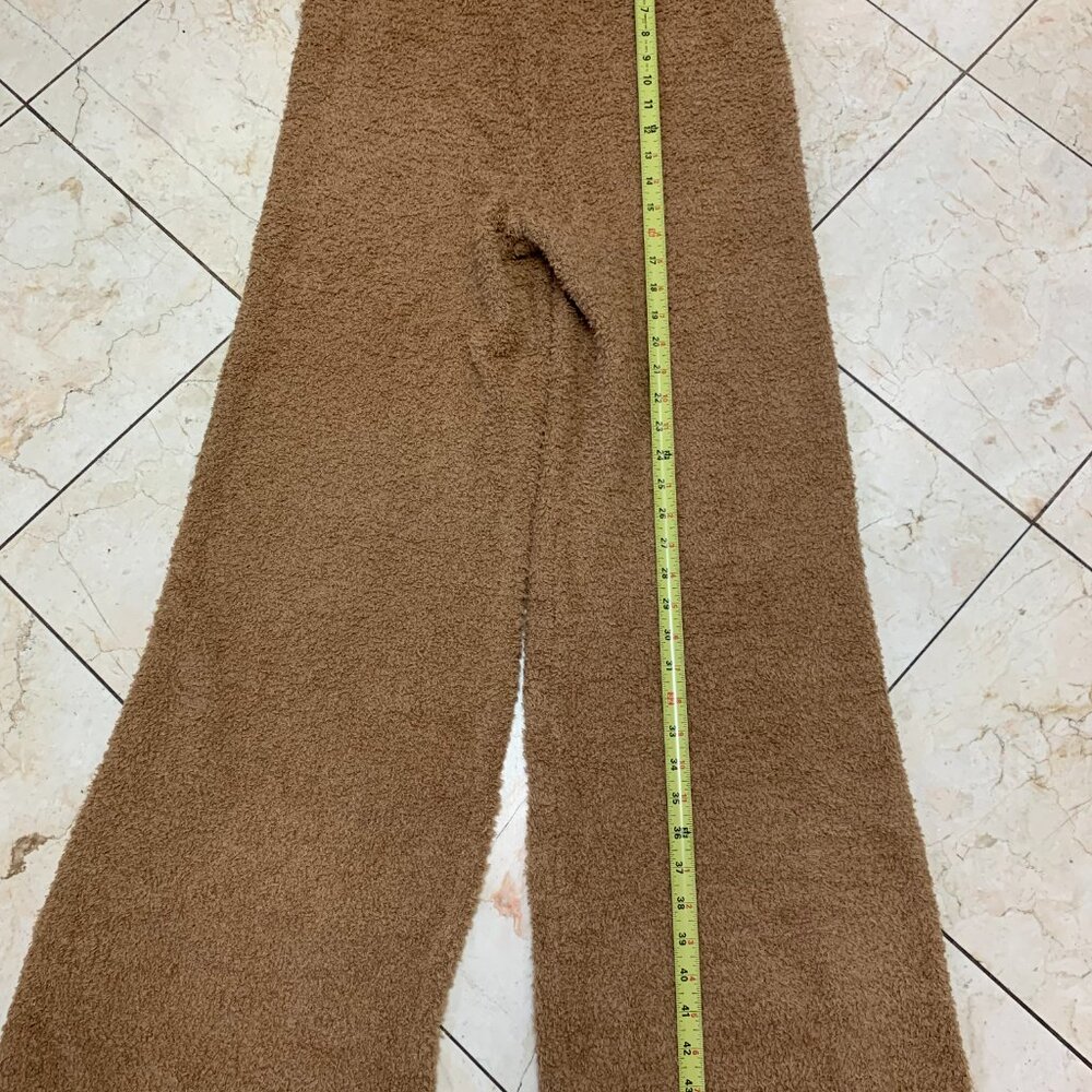 Skims Women's  Camel Cozy Knit Wide Leg Snow Pants AP-BTM-0142 Size 2X/3X. In ve - Picture 10 of 15